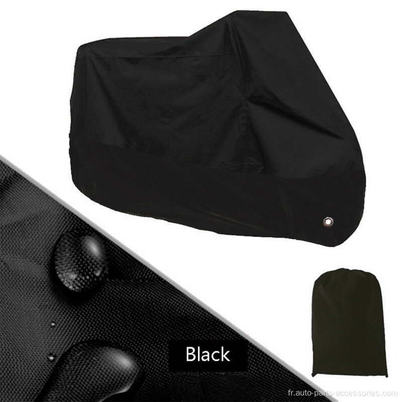 Black UV Block stable Meilleur couvercle de moto