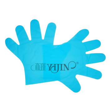 Functional disposable medical PE gloves