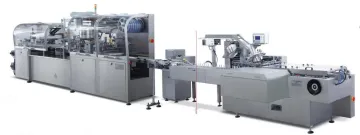 Automatic ampoule blister packaging and Cartoning line
