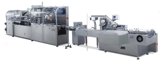Automatic ampoule blister packaging and Cartoning line