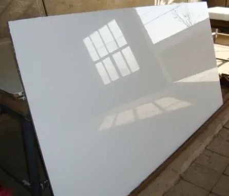 High Glossy White UV Melamine MDF Board for Cabinets (ZH977)
