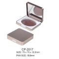 Miroir carré plastique fard à paupières en poudre compact CP-2017