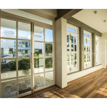 Trackless Aluminum Alloy Sound Insulation Sliding Doors