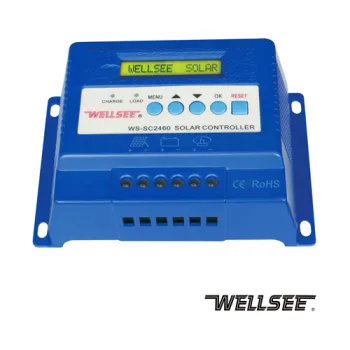 WELLSEE WS-SC2460 60A 12/24V three stage solar regulator,PWM Charge Controller