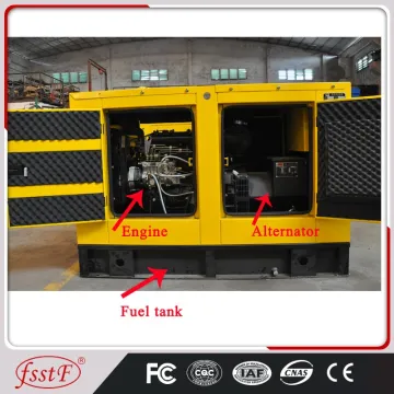10kw 12.5kva silent diesel generator set