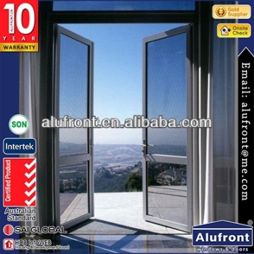 Tempered Glass Aluminum Swing Door