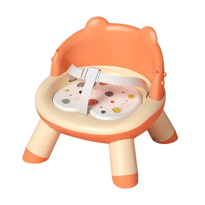 Multifunctional Heightening Baby Dining Chair with Armchair Cartoon Stool