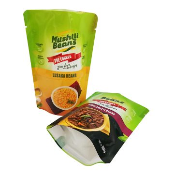 Custom 3-Sided Sealed Aluminum Foil High-Temperature Cooking Bags