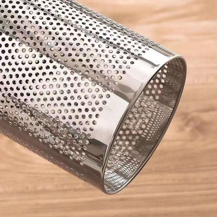 stainless steel perforated filter cartridge