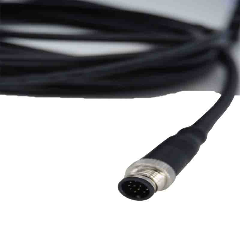 2 54 24p to m12 8p 12p male connector