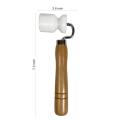 Wooden Handle White Wallpaper Corner Pressing Roller