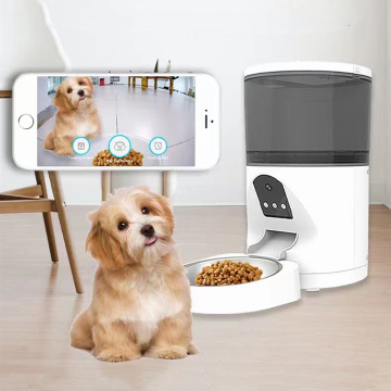 WiFi Pet Bowl Feeder: New Arrival Auto Smart Dog Cat Feeder App Remote Control