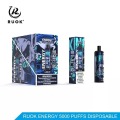 새로운 일회용 vape Ruok Energy 5000 퍼프