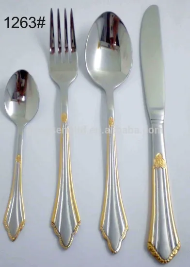 stainless steel dinner set, cutlery set , flatware set