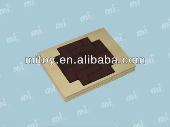 Christmas factory production ICTI certification wooden puzzle