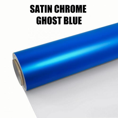 China Satin Chrome Ghost wrapping foil Factory