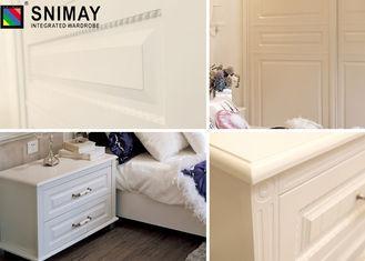 Customized Large Wooden Wardrobe Designs White Armoire Ward