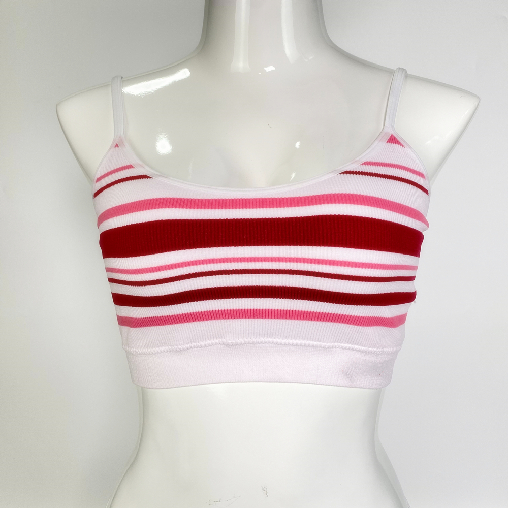 Stripe Bra Seamless