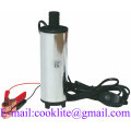 Submersible Oil Fuel Water Transfer Pump 12V DC Battery Operated Mini Diesel Fuel Oil Refueling Delivery Pump