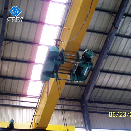 LDC Type 10 Ton Single Girder Overhead Crane System with 500kg LDC Hoist