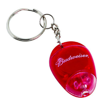 mini 1 led plastic keychain
