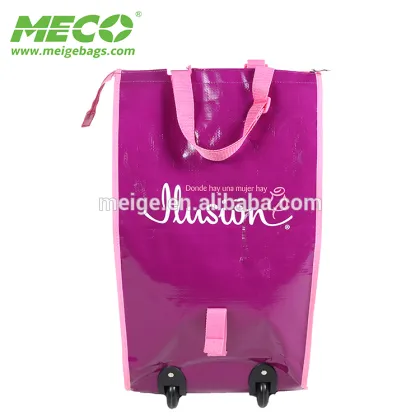 Wheeled market trolley bag, shopping trolley bag