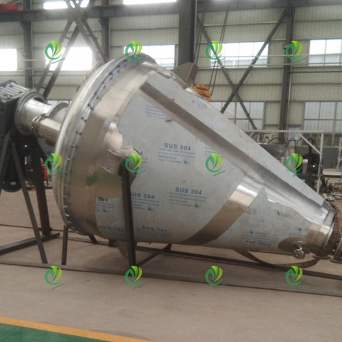 Single Cone Vacuum Drying System for Industrial