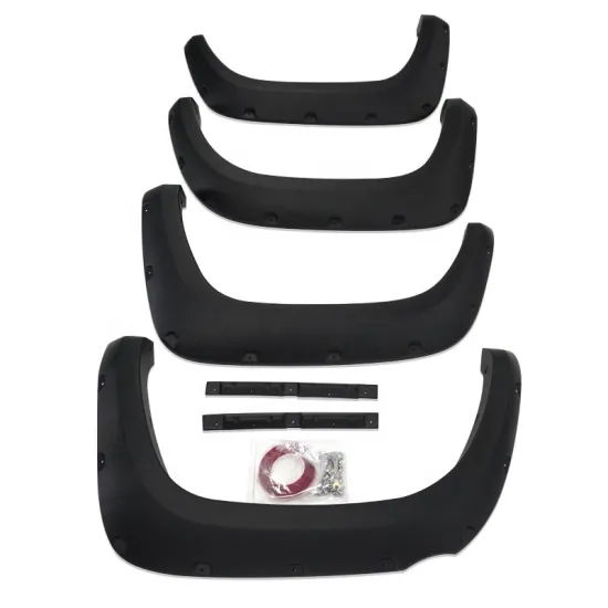 Matte Black Fender Flares for Toyota Tacoma 2016-2021 - 4x4 Accessories