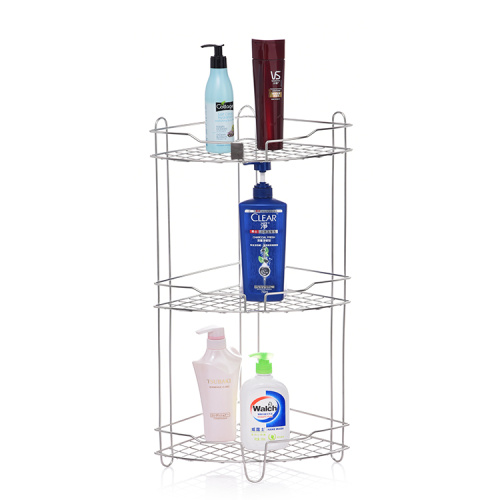 Baignoire en acier inoxydable Douche caddie Organisateur Caddy étagères