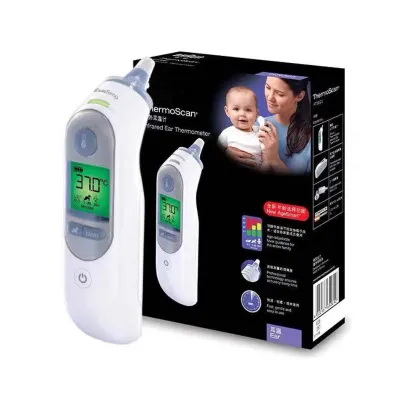 Ear thermometer paper and plastic medical packaging box