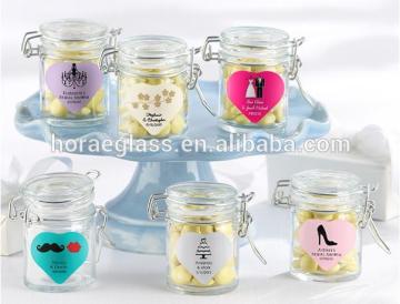 Personalized Glass Favor Jars