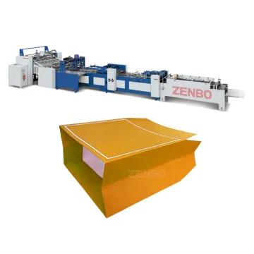 Semi Automatic Sheet Fed Paper Bag Making Machine CBS 1100-350