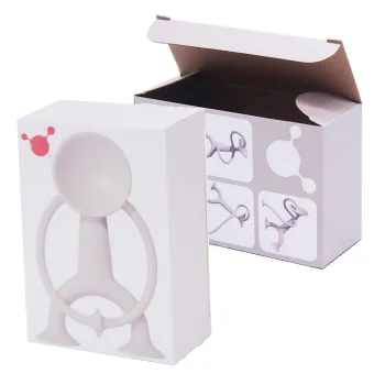 Customized cardboard flip corrugated paper cardboard box