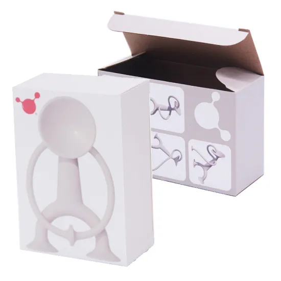 Customized cardboard flip corrugated paper cardboard box