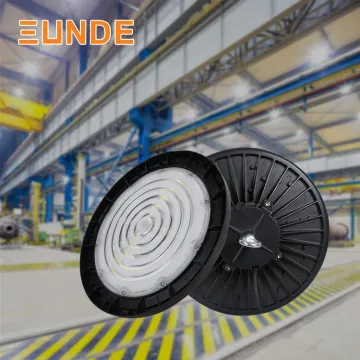 SUNDE Factory Custom IP65 Waterproof Industrial UFO Highbay Lamp (100w/150w/200w) LED High Bay Light