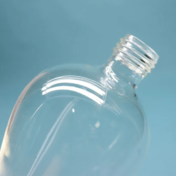 Clear Glassware Funnel separado con Stopcock