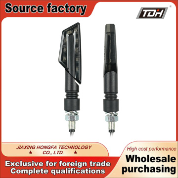 Sinal de mudança de direção angular de 9 LEDs para iluminação de veículos