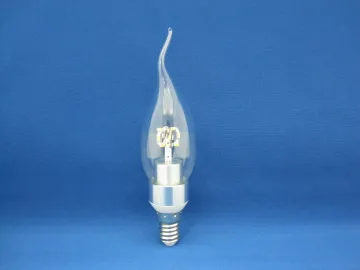 glass candle light dimmable 5W C35 E14 110-130V/220-240V replace Tungsten filament lamp