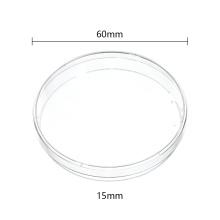 플라스틱 페트리 접시 60mm × 15mm 둥근 모양