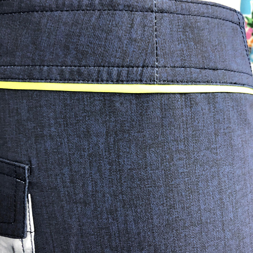custom Black grey patterned male beach shorts
