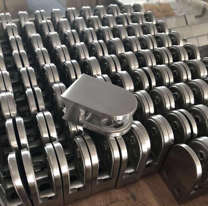 High Quality Sheet Metal Processing Glass Railing Clamp