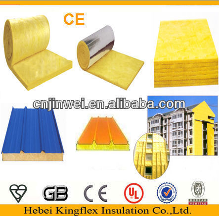 apply real estate and construction heat insulation glass wool blanket board