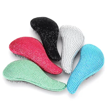 HORN ABS COMB WITH RHINESTONE