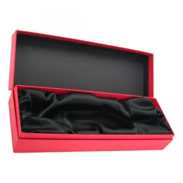 Book Shape Paper Wine Gift Box Satin tray