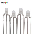 Bi-color LED 3mm ສີແດງ - ສີຂຽວ LED Anode