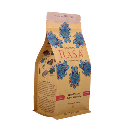 Räätälöity tulostus takaisin tiiviste 5LB Kraft Coffee Bags