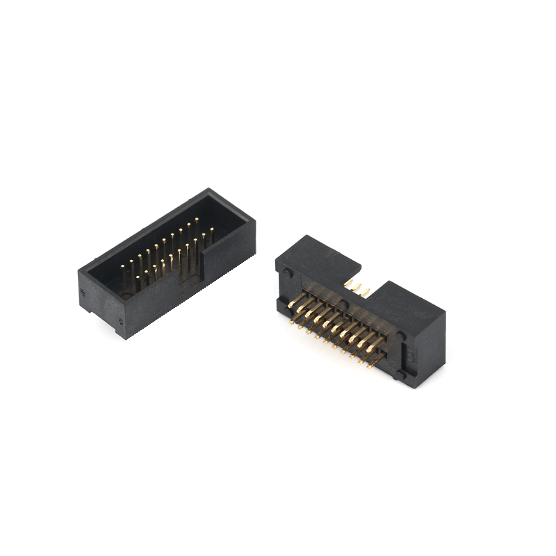 1.27 mm 180 grados encabezado de eyector negro