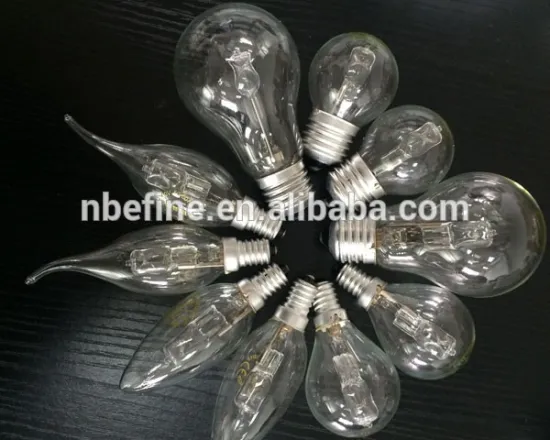 energy saver A19 halogen lamp 18W 28W 42W 52W 72W 105W