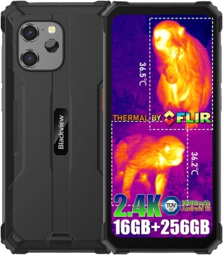 Blackview BV8900 Rugged Android 13 Smartphone with Helio P90 and 2.4K Display
