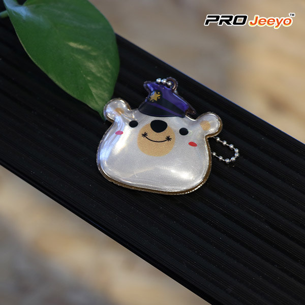 decorative wear cap panda bag pendant